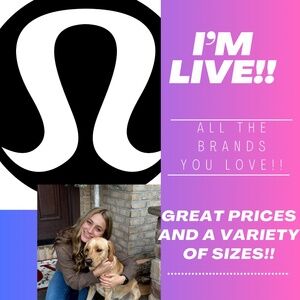 YOUR POSHER FAYE :) I'M LIVE!! LIKE THIS LISTING TO GET NOTIFYED WHEN I'M LIVE!!